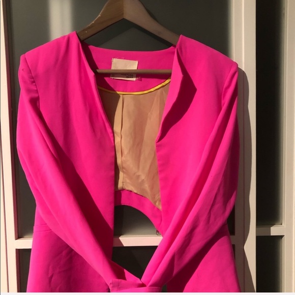 Gorgeous neon pink blazer - Picture 8 of 9